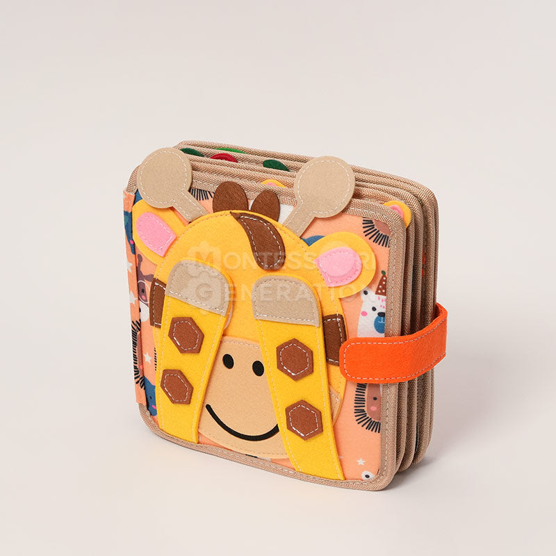 Montessori Genius Giraffe Book