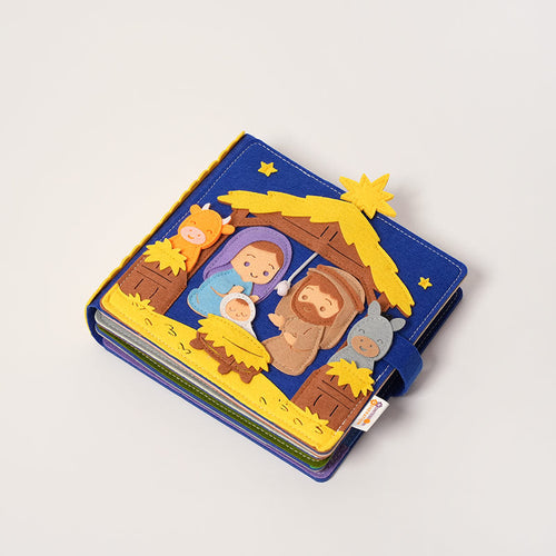 Montessori Nativity Scene Soft Book
