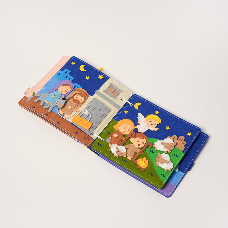 Montessori Nativity Scene Soft Book