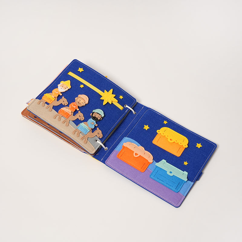 Montessori Nativity Scene Soft Book