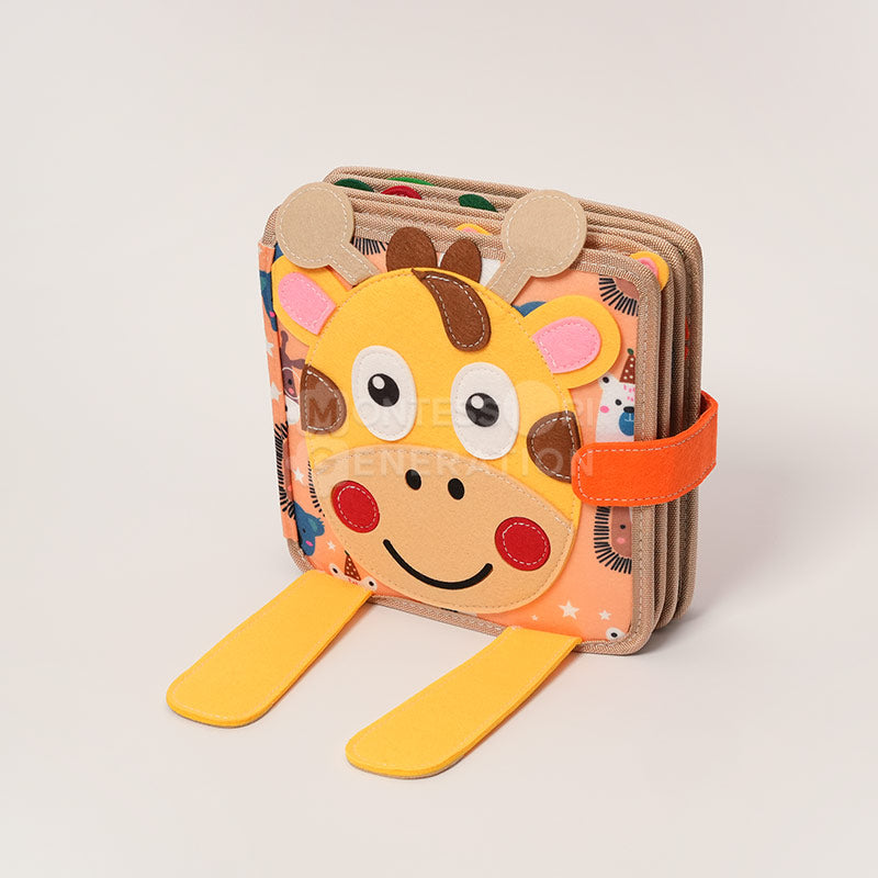 Montessori Genius Giraffe Book